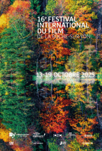 Affiche de la 16ᵉ édition du festival du film de La Roche-sur-Yon en 2025